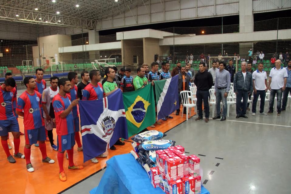 Bola começa a rolar pela série A e série B do Campeonato Municipal de Futsal Masculino 2017