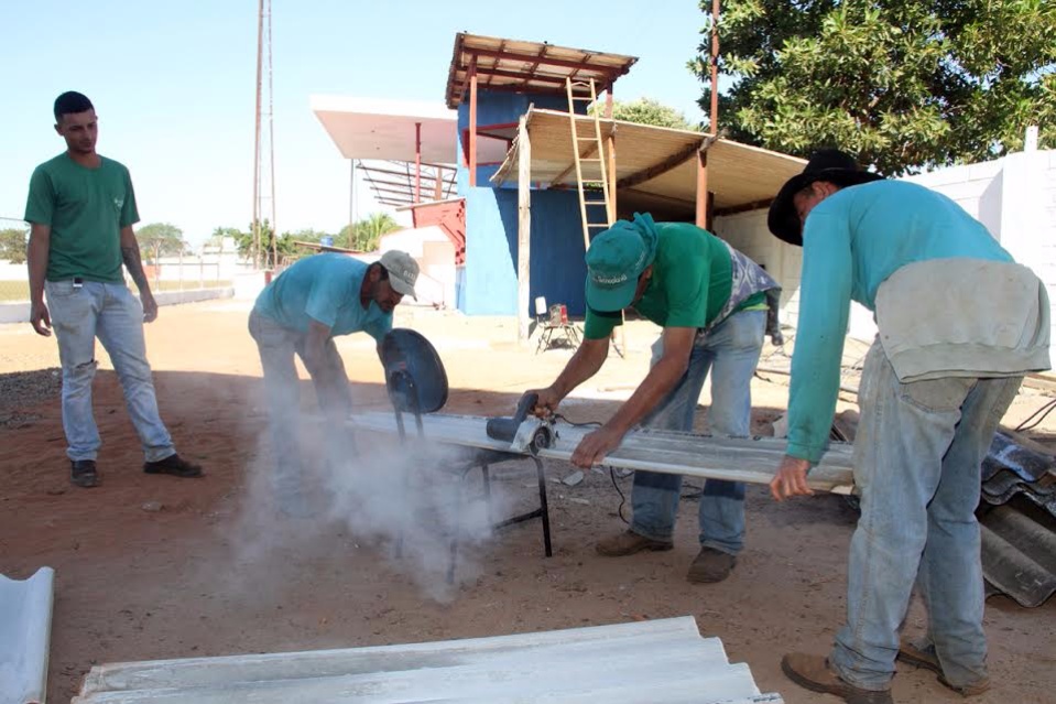 Prefeitura de Três Lagoas faz mais benfeitoria no Estádio da ADEN