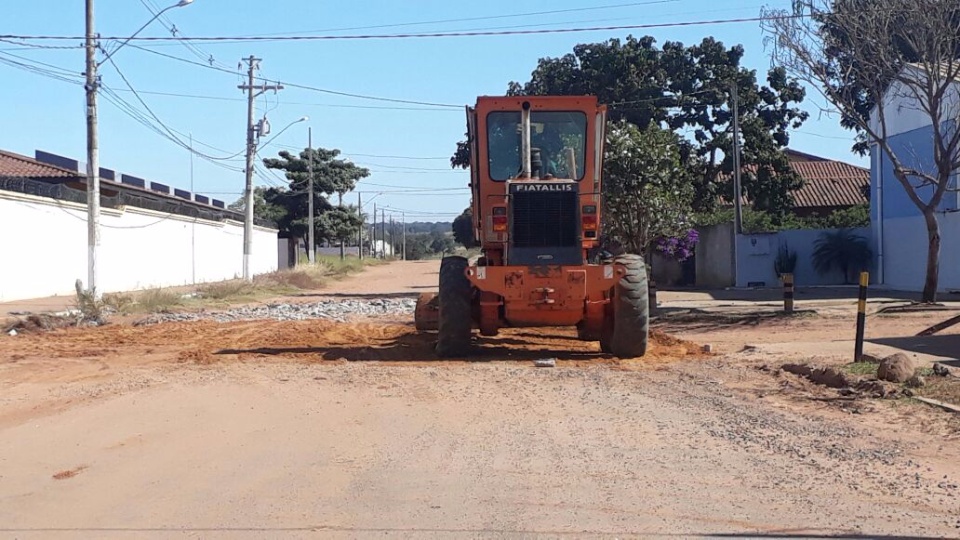 Muro e paredes da NOB recebem nova pintura por parte da Prefeitura de Três Lagoas