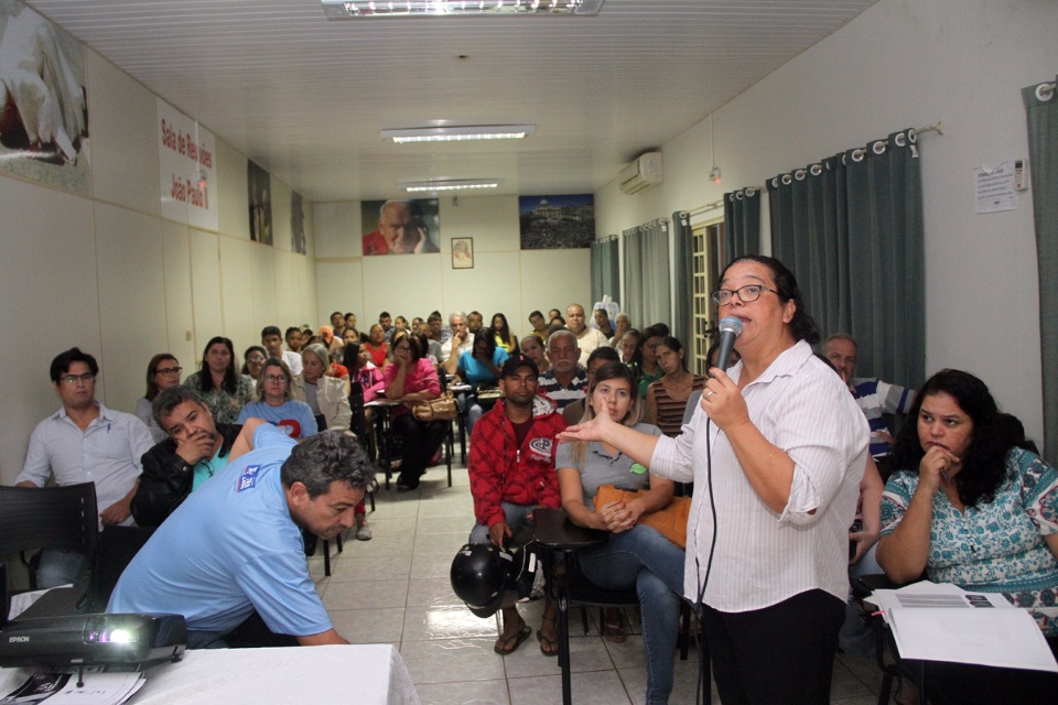 População pontua questões relevantes na audiência pública do PPA na região Oeste da Cidade