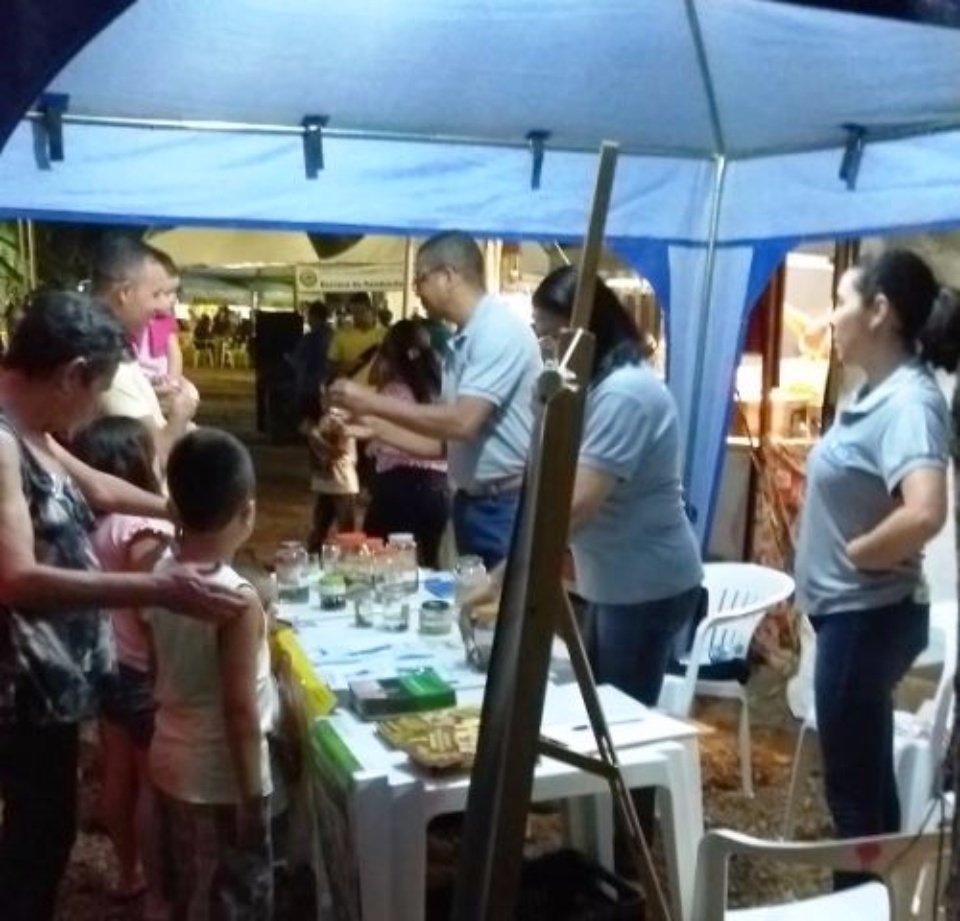 Tenda da Saúde marca presença na 29ª Festa do Folclore