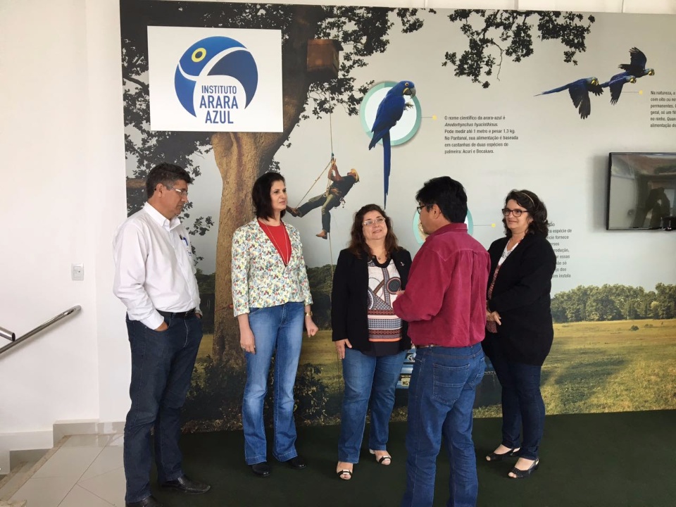 SEMEA procura Instituto de Campo Grande para traçar plano de preservação das Araras