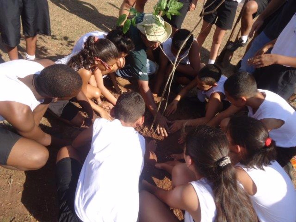 Mais de 1.500 estudantes integram ações de educação ambiental da Fibria em comemoração ao mês da Árvore