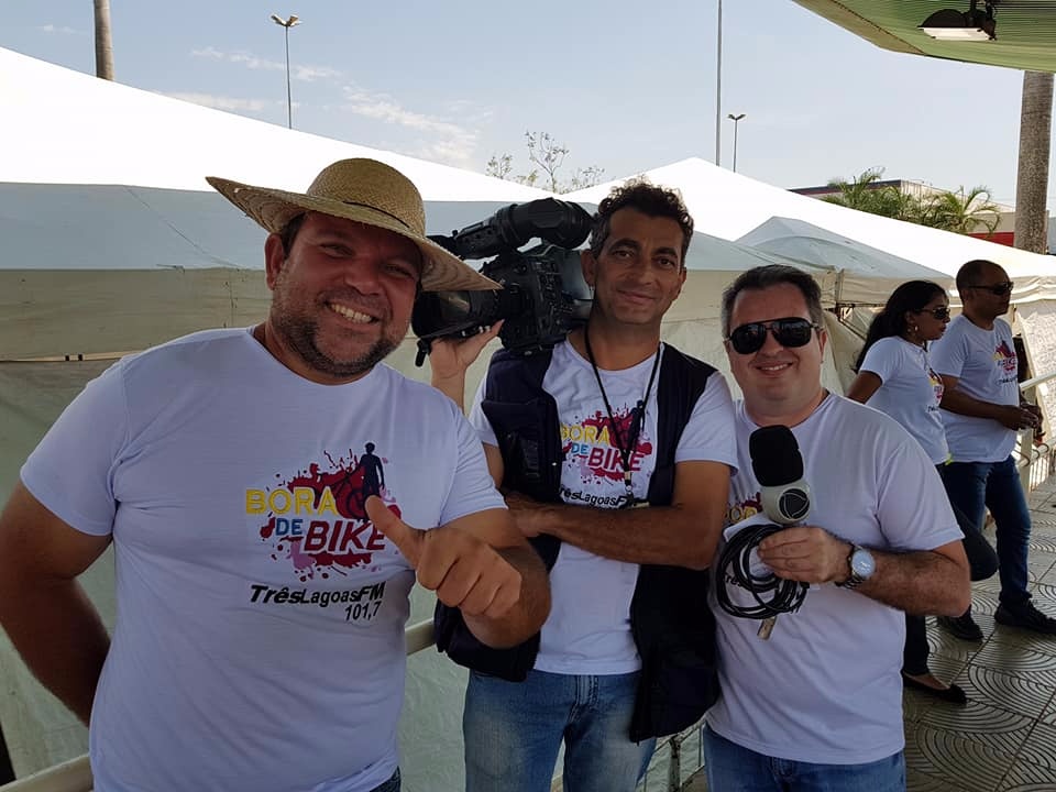 Passeio ciclístico da Três Lagoas FM, atrai mais de mil participantes