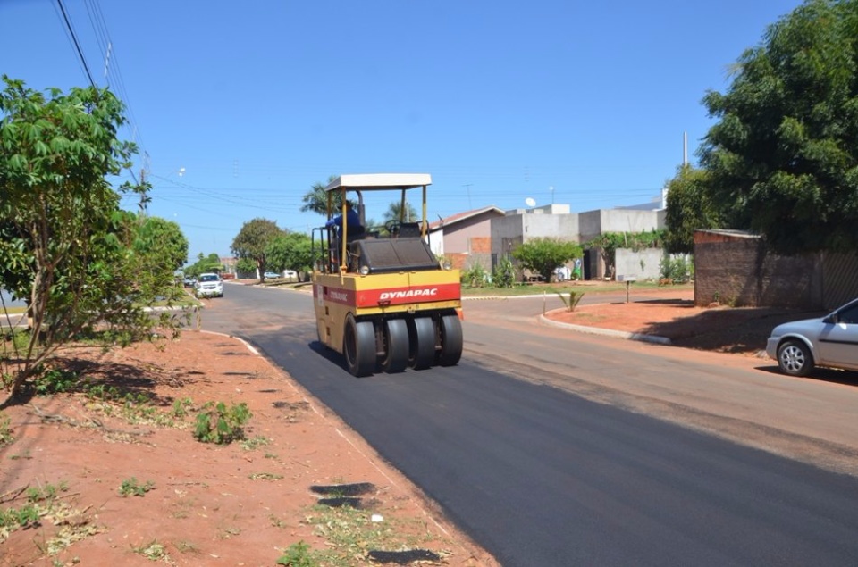 Com 11 obras em andamento, Prefeitura de Três Lagoas asfaltará cerca de nove quilômetros de ruas