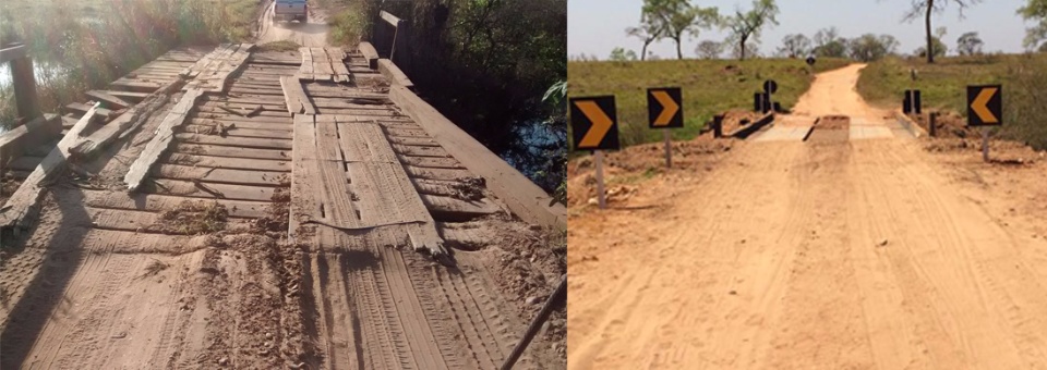 Prefeitura investe 250 mil e entrega pontes restauradas em Brasilândia