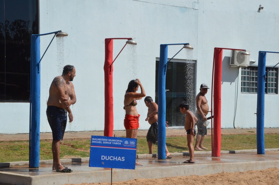 Balneário Municipal 'Miguel Jorge Tabox' de Três Lagoas é local ideal para quem quer descansar no carnaval