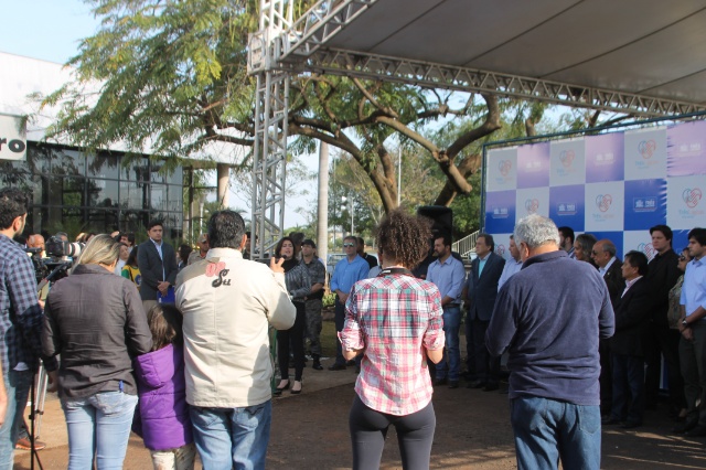 Senadores de MS participam de evento cívico no aniversário de Três Lagoas