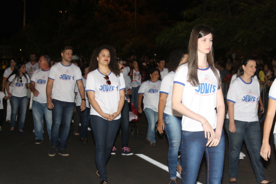 Cidadania e Solidariedade marcam desfile de aniversário de Três Lagoas Cidadania e Solidariedade marcam desfile de aniversário de Três Lagoas