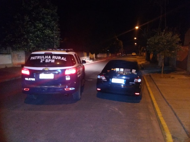 Motorista é preso em Brasilândia com arma, munições e droga