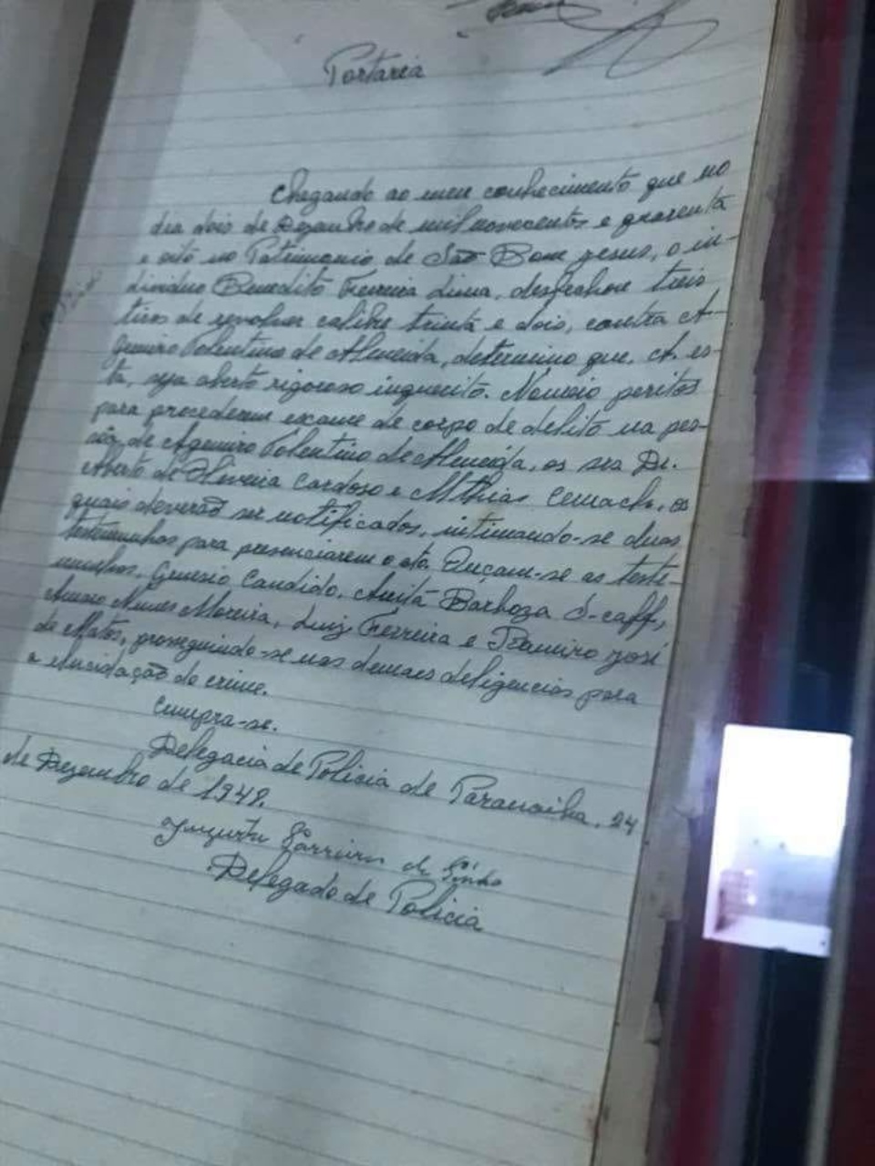 Fórum de Três Lagoas Sedia Mostra de Documentos Históricos