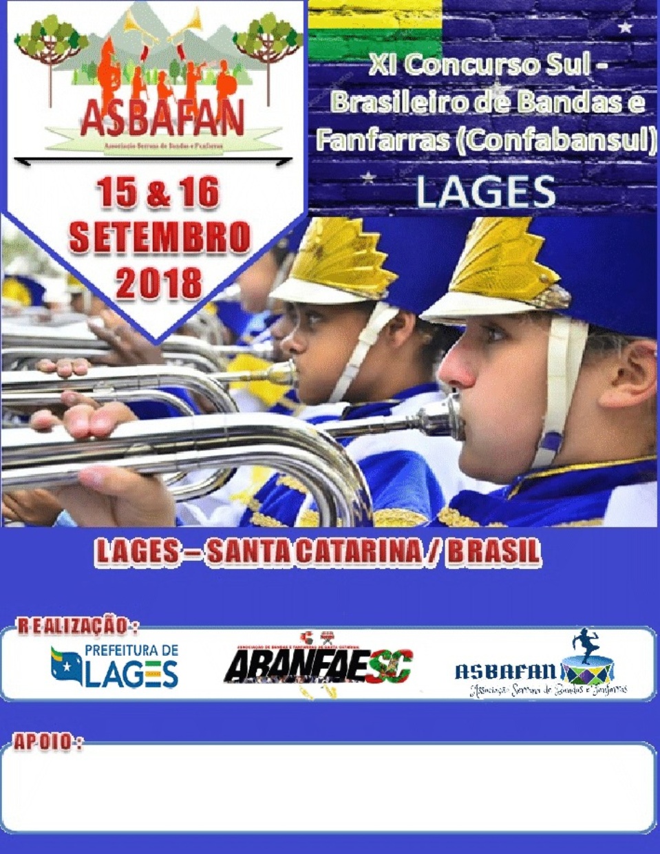 Banda Spartan representará Três Lagoas e MS em Concurso Brasileiro