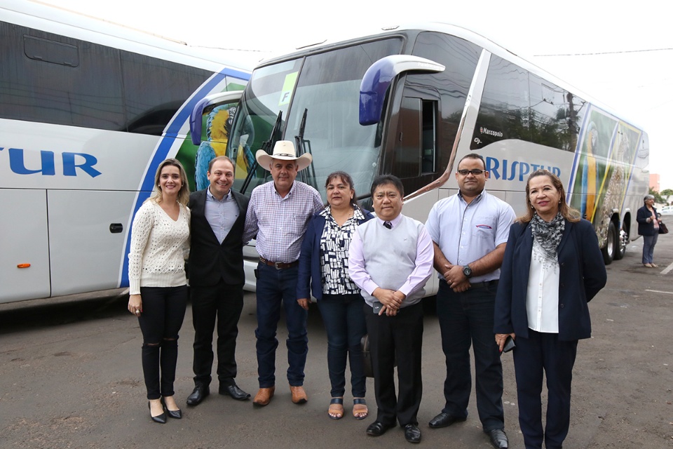 Três Lagoas tem novos ônibus para o transporte de pacientes a Campo Grande e Barretos