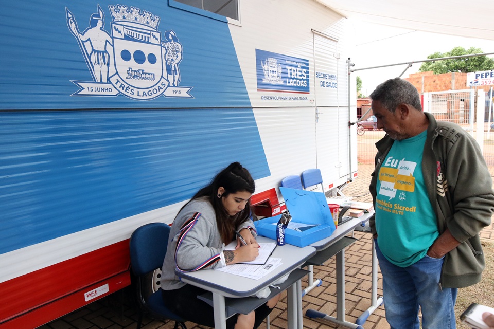 Castramóvel permanece no pátio da Escola “Marlene de Noronha Gonçalves”