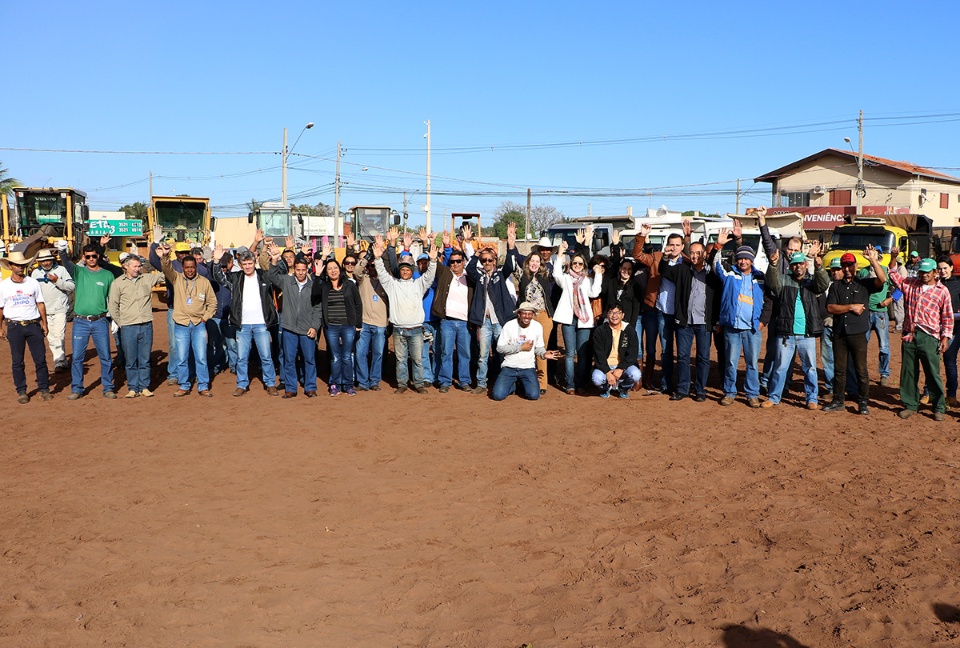 Equipes do “Meu Bairro Limpo” estão na região do Paranapungá