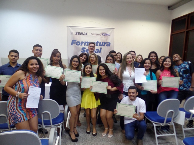 Senai dá continuidade às formaturas coletivas e certifica mais 656 novos profissionais Senai dá continuidade às formaturas coletivas e certifica mais 656 novos profissionais