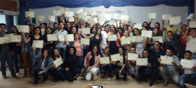 Senai dá continuidade às formaturas coletivas e certifica mais 656 novos profissionais Senai dá continuidade às formaturas coletivas e certifica mais 656 novos profissionais