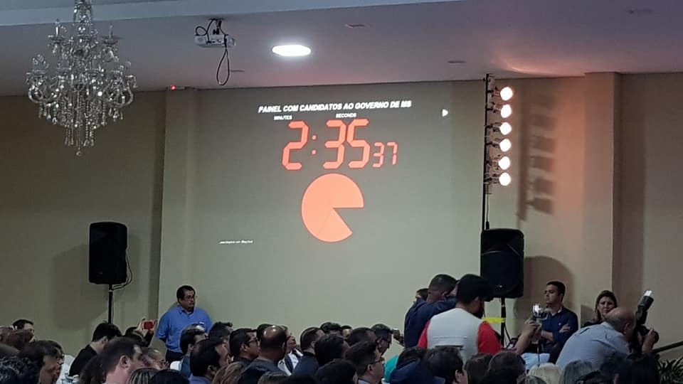 Em Três Lagoas, painel com candidatos ao governo de MS atrai 700 pessoas Em Três Lagoas, painel com candidatos ao governo de MS atrai 700 pessoas