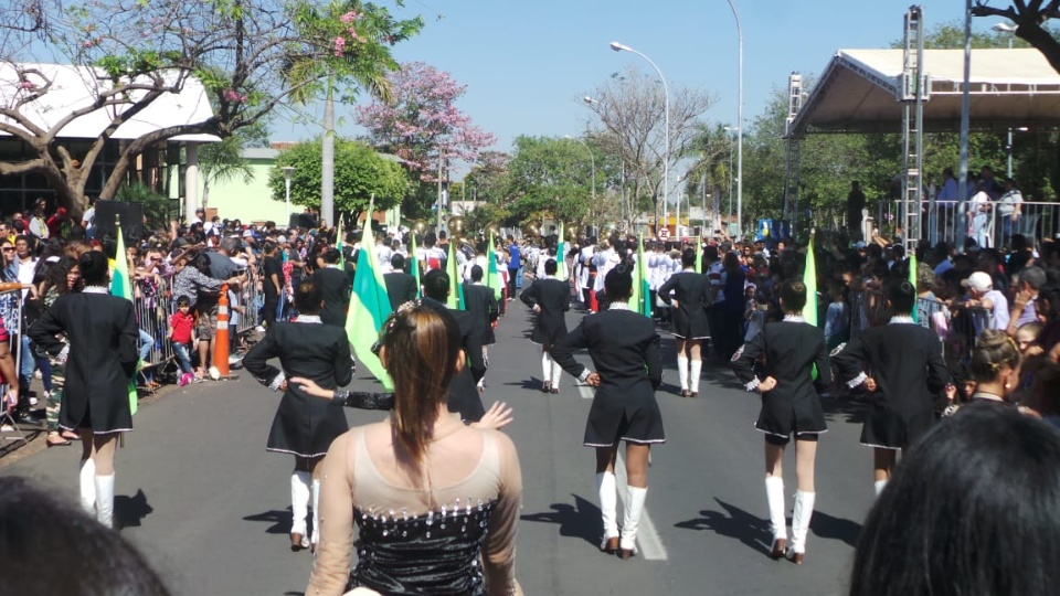 Desfile Cívico de 7 de Setembro atrai mais de 2 mil pessoas à Lagoa Maior