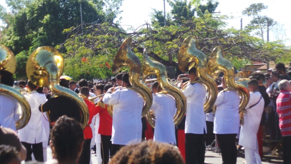 Desfile Cívico de 7 de Setembro atrai mais de 2 mil pessoas à Lagoa Maior