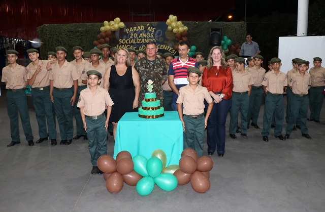 Assistência Social de Três Lagoas comemora 20 anos do Pelotão Mirim