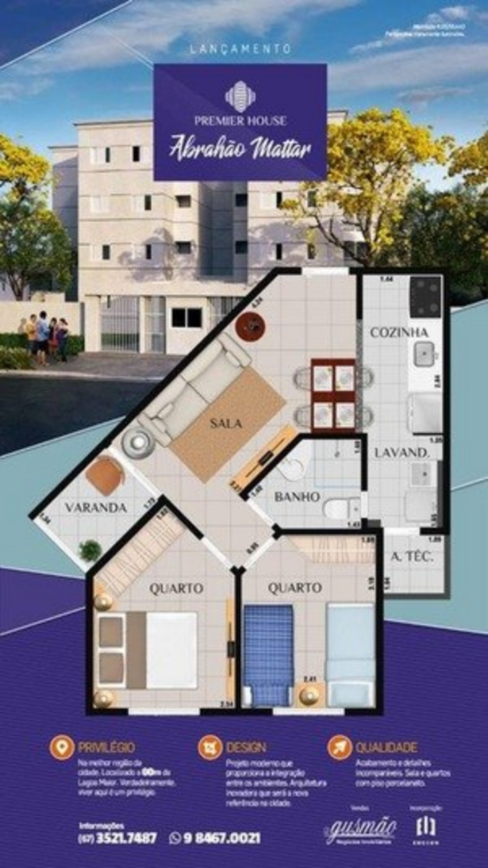 Em local privilegiado, Gusmão lança condomínio residencial no sábado (15)