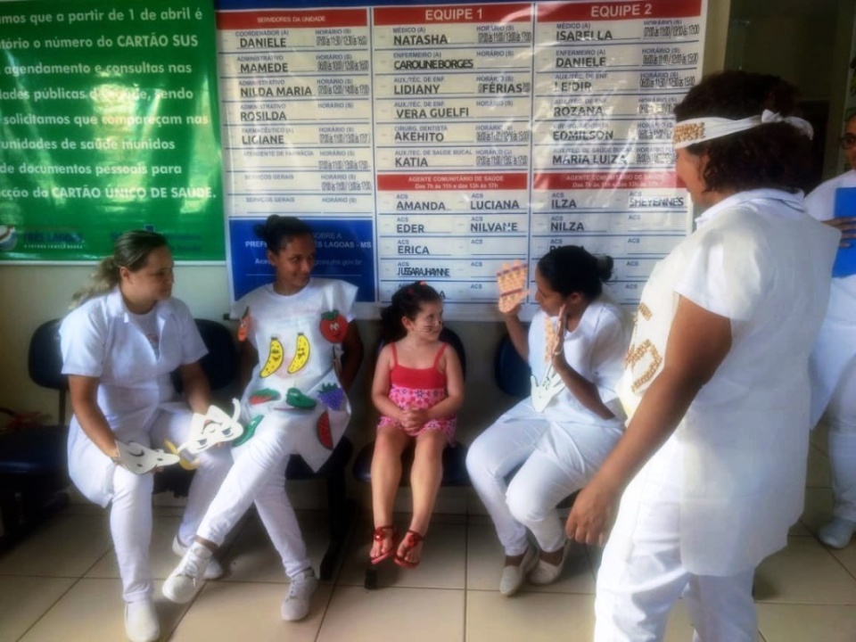 Crianças de Três Lagoas recebem atenção especial na unidade de ESF Santa Rita
