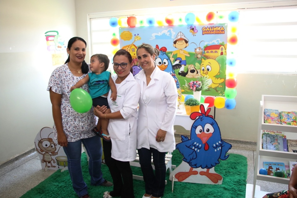 Equipe da ESF Jardim Atenas de Três Lagoas dá atenção especial às crianças