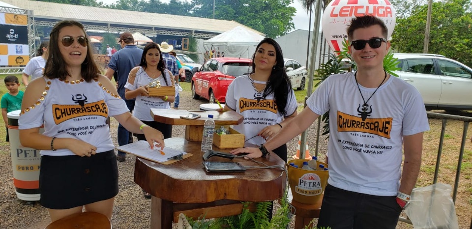 Uma tonelada de carne para consumir no 1° Churrascaje