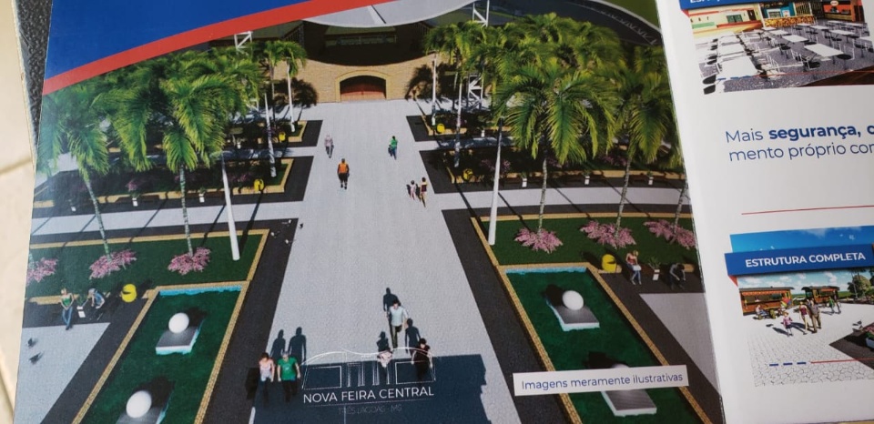 Nova “cara” da Feira Central é mostrada em folhetos produzidos pela Prefeitura Nova “cara” da Feira Central é mostrada em folhetos produzidos pela Prefeitura