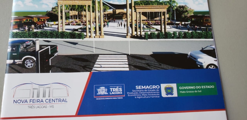 Nova “cara” da Feira Central é mostrada em folhetos produzidos pela Prefeitura Nova “cara” da Feira Central é mostrada em folhetos produzidos pela Prefeitura
