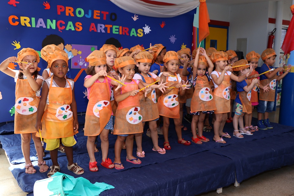 CEI “Neife Souza Lima” realiza exposição de desenhos e pinturas pelo Projeto “Crianças Arteiras” CEI “Neife Souza Lima” realiza exposição de desenhos e pinturas pelo Projeto “Crianças Arteiras”