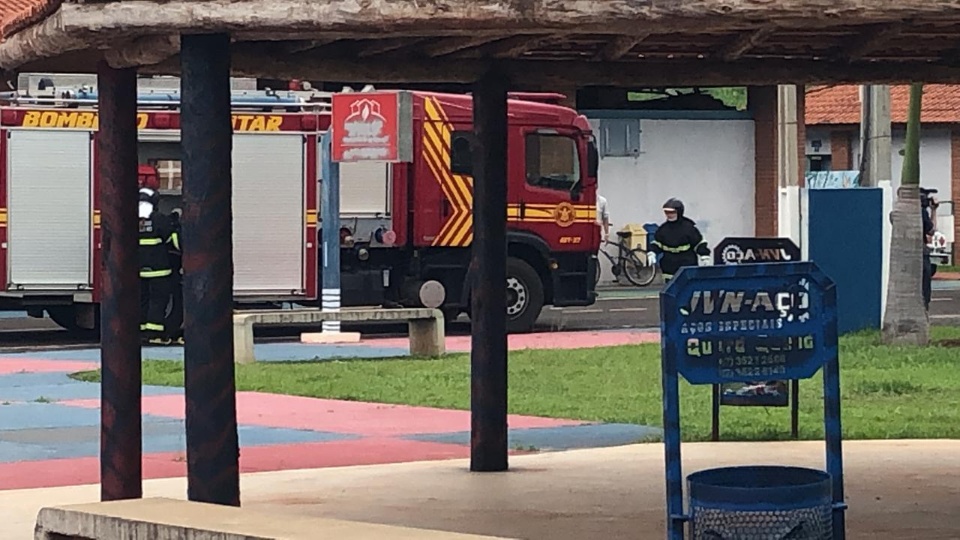 Corpo de Bombeiros realiza, no Arena Mix, simulado de acidente com produtos perigosos Corpo de Bombeiros realiza, no Arena Mix, simulado de acidente com produtos perigosos