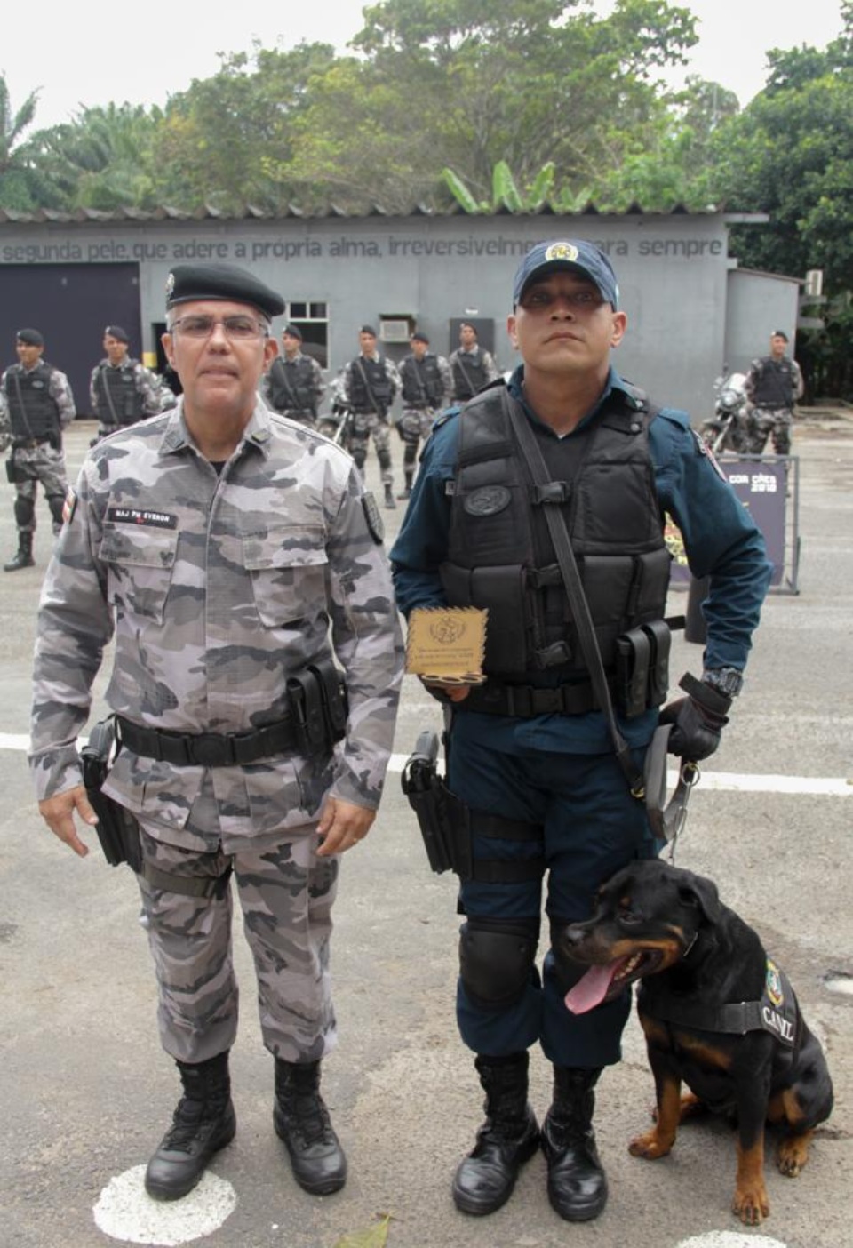 5° Curso de Operações com Cães é realizado no Batalhão de Choque da PM da Bahia com efetivo de Três Lagoas