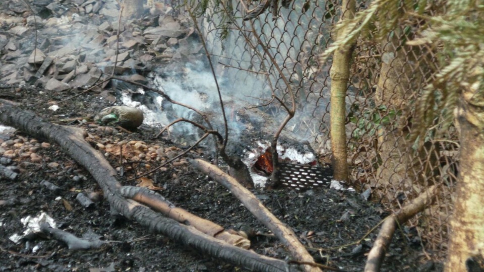 Carreta é consumida por fogo nas proximidades da Cargill em Três Lagoas