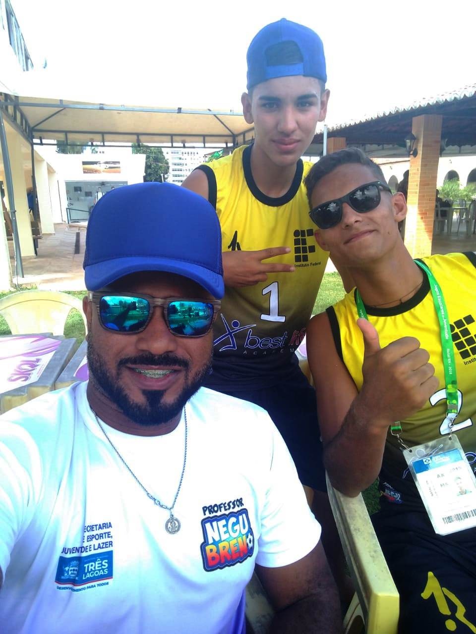 Dupla do IFMS de Três Lagoas fica em quarto lugar nos Jogos Brasileiros da Juventude de vôlei de praia