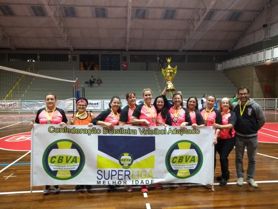 Equipes da Melhor Idade de Três Lagoas ficam entre os cinco melhores no Campeonato Nacional