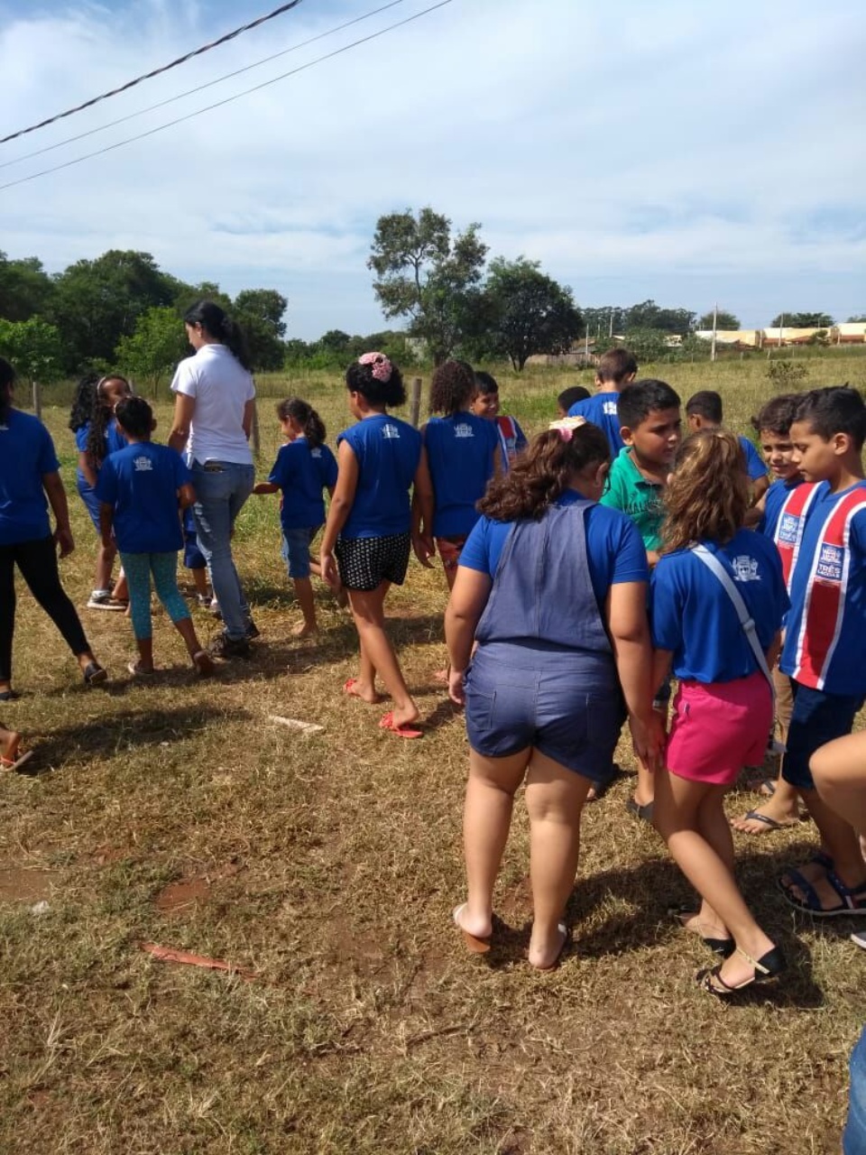 Alunos da “Eufrosina Pinto” participam de Projeto de Arborização