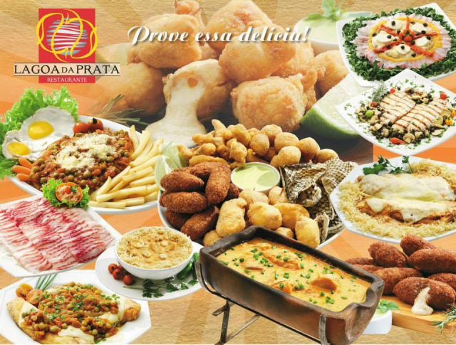 Anos de luta e sacrifícios embasaram a história de sucesso do Lagoa da Prata Ilustração reúne os melhores pratos oferecidos pelo restaurante Lagoa da Prata (Foto: Divulgação)