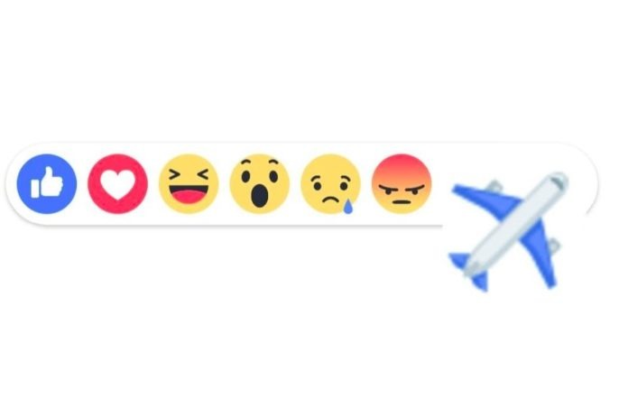 Facebook explica o que é a reação do avião na rede social