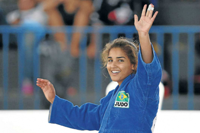 A judoca foi escolhida pela confederação pelo bom desempenho nas Olimpíadas Escolares (Foto: Arquivo)