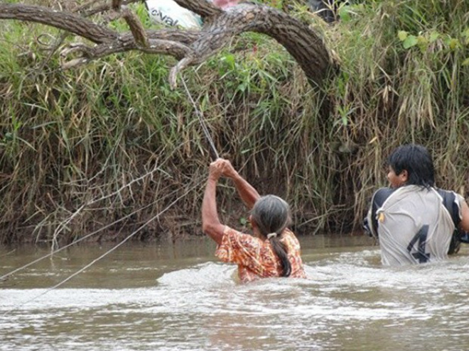 Segundo o estudo, no local vivem 1.793 índios da etnia Guarani Kaiowá provenientes de dois chamados tekohas  (Foto: G1 MS)