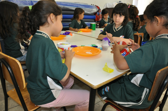 Começou nesta quinta-feira as matrículas para os alunos da REME Os Centros de Educação Infantil também estão com as matrículas abertas. Foto: Divulgação/Assessoria