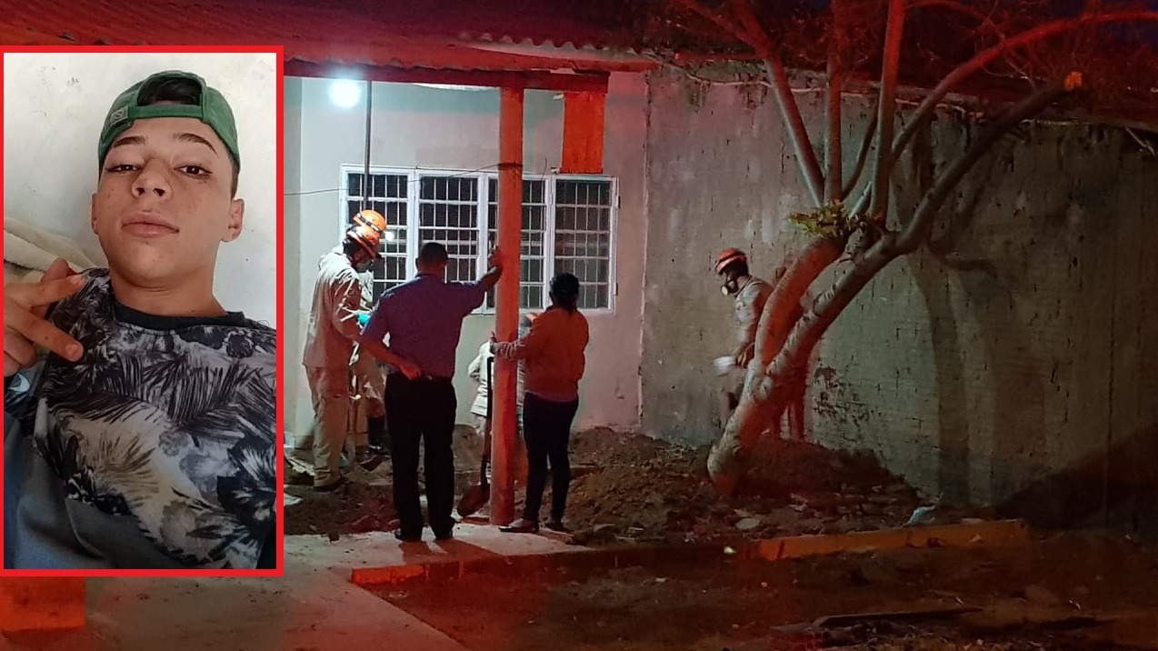 Em Três Lagoas, dupla mata adolescente e concreta cadáver em quintal de casa Vítima tinha 17 anos. Perfil News acompanhou a retirada do corpo. (Fotos: Ricardo Ojeda/Perfil News).
