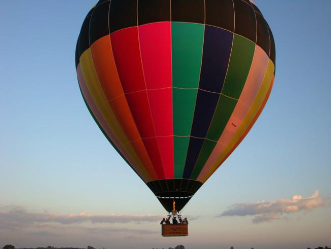 Balão atingirá uma altura de 50 metros, dando uma visão majestosa do rio Sucuriú e da Pousada do Tucunaré
Foto: Divulgação