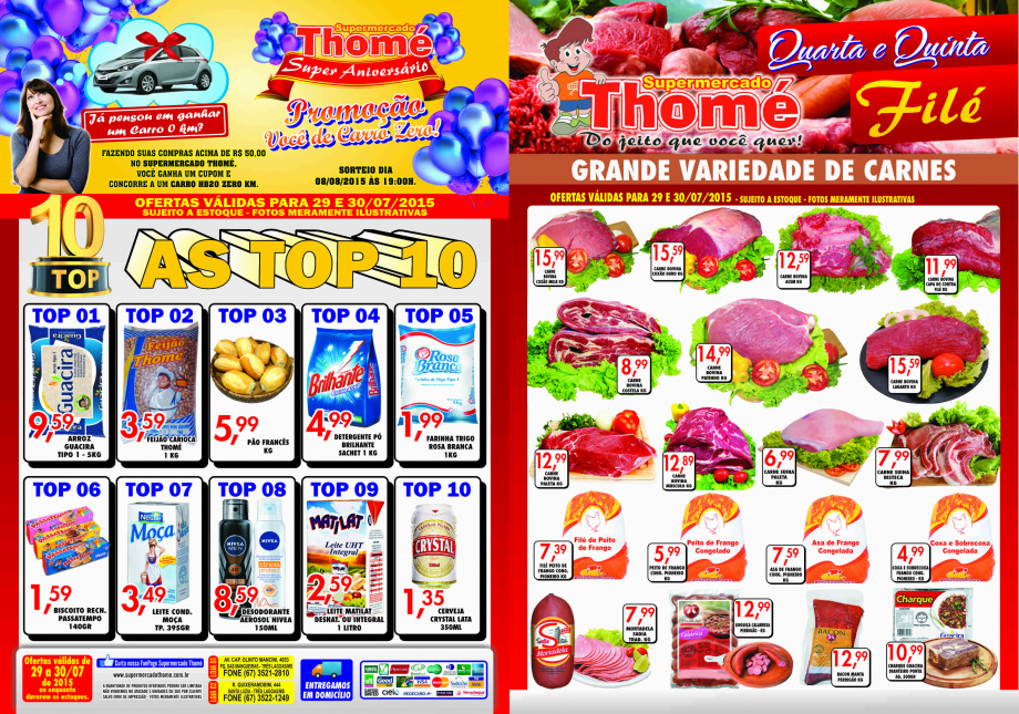 Tablóide de Ofertas Supermercados Thomé