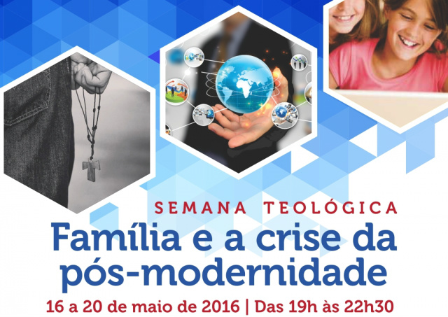 Semana Teológica discute “Família e a Crise da Pós-Modernidade”, com participações à distância e presenciais A reflexão será feita a partir do ponto de vista teológico oriundo da revelação presente na Sagrada Escritura e na Fé da Igreja. (Foto: Assessoria)