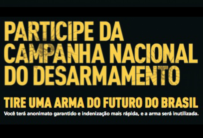 População já entregou mais de 600 mil armas para campanha A Campanha continua em 2013 (Foto: Arquivo)