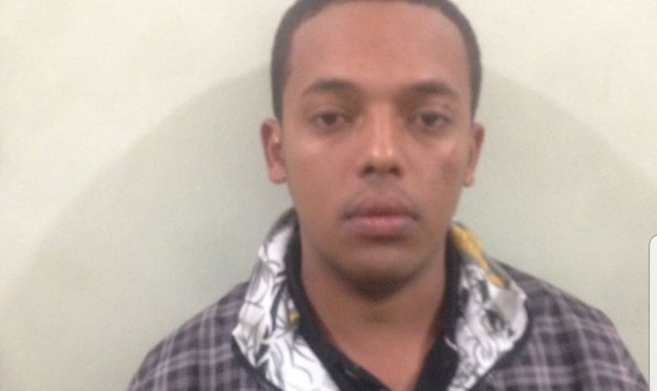 Marcio se entregou à polícia no fina da tarde. (Foto: Ricardo Ojeda/Perfil News).