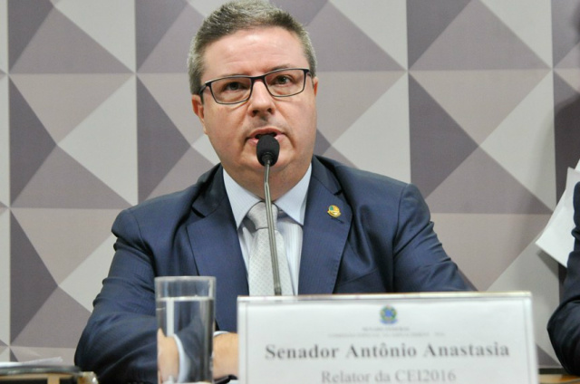 Comissão do Impeachment marca votação do relatório para 6 de maio Senador Antonio Anastasia (PSDB-MG) foi eleito relator da Comissão Especial nessa terça-feira (26) (Foto: Geraldo Magela/Agência Senado)